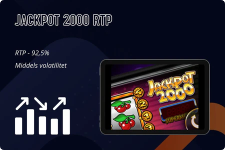 Jackpot 2000 RTP og volatilitet